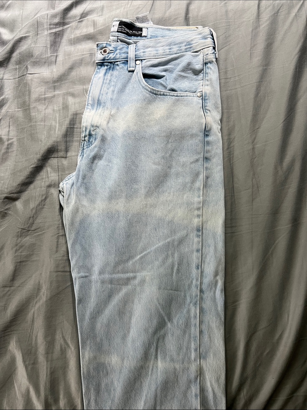 Levi's Light Blue Straight Jeans